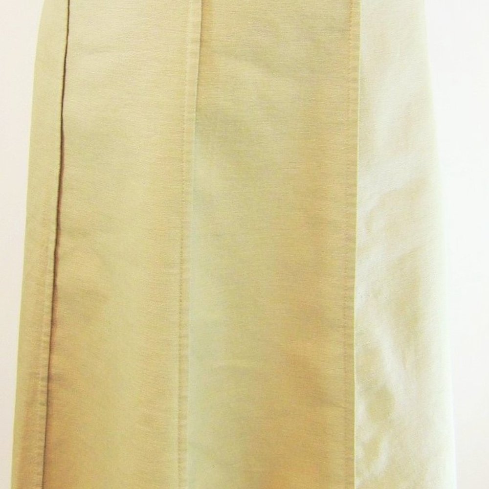 A-Panel Skirt, Tan by George Sz 8 - Picture 4 of 9
